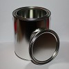 Geschenkblik met deksel diam10,8/ h13,2cm /1 liter